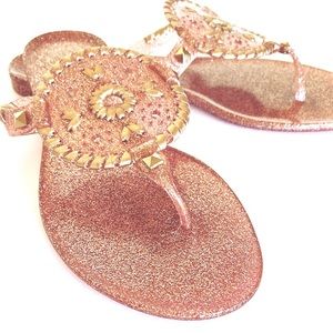 Jack Rogers | Sparkle Georgica Jelly Sandal ROSGOL